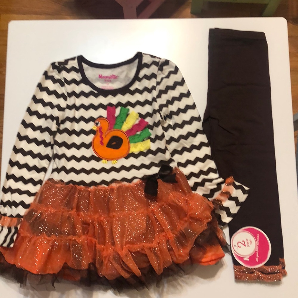 Thanksgiving matching outfit NWT